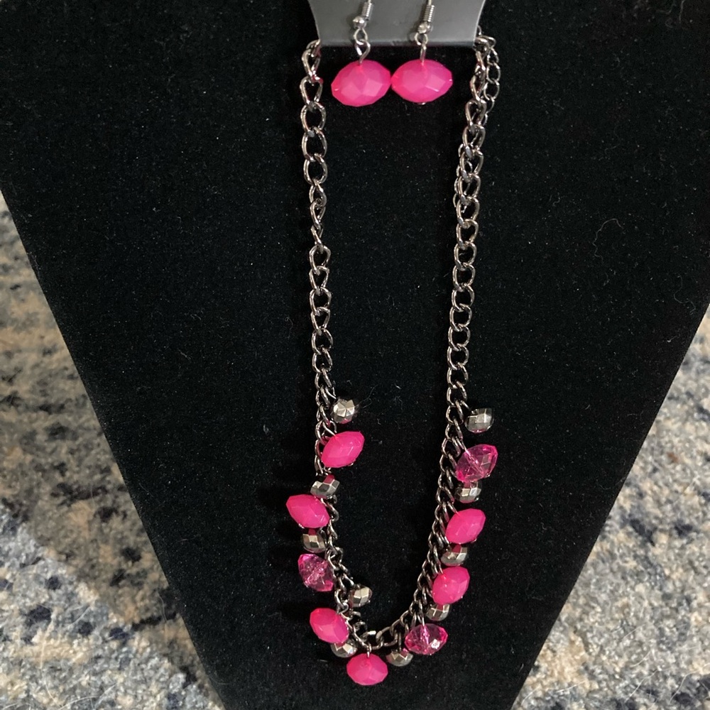 Runaway Rebel Pink Necklace